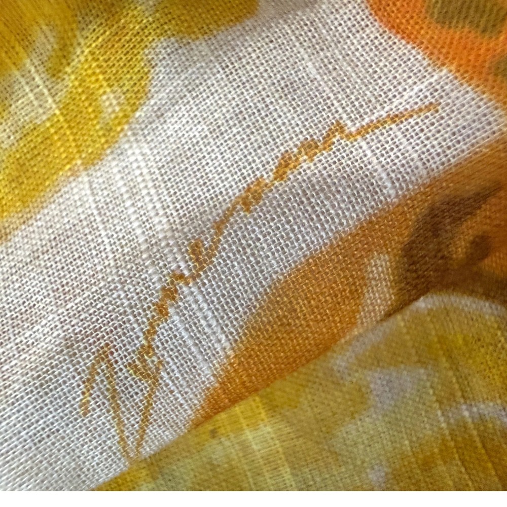 Zimmermann Raie Strapless Tiered Floral Yellow Cotton Maxi Dress Dress 0P US 2P - Picture 5 of 11